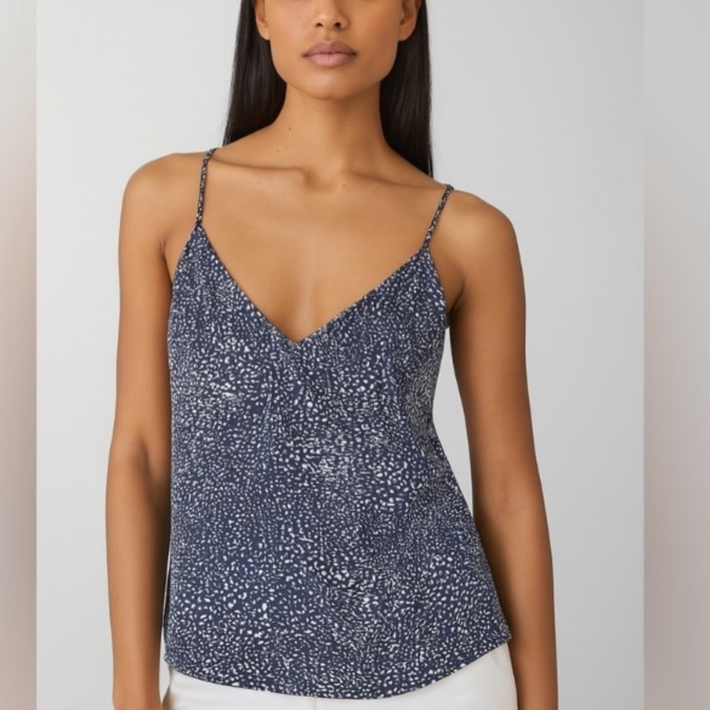 Aritzia Babaton patterned strappy cami tank. S